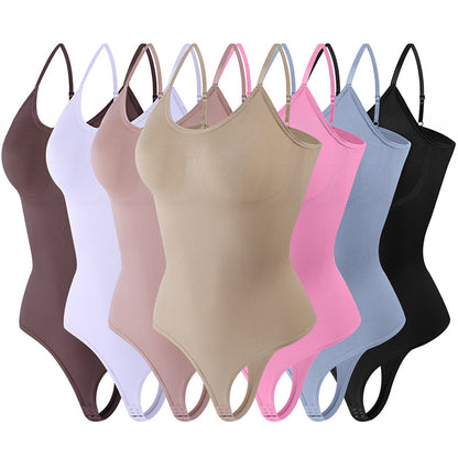 Body-shaping Corsets T-back Plus Size Hip-lift And Belly Shaping Corset Sling Body Backless Seamless