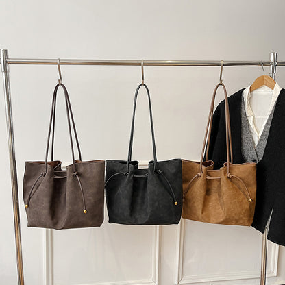 Vintage Commuter Tote Bag With Large Capacity For Women