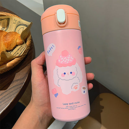 New Mori Style Portable Stainless Steel Water Cup