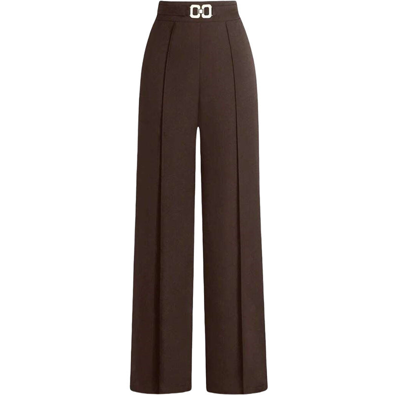 Summer High-Waisted Professional Slimming Drapey Versatile Trousers