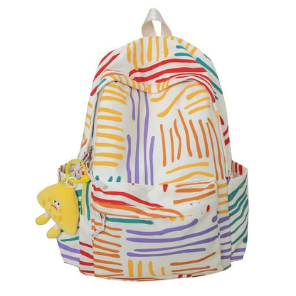 High-Capacity Sweet Backpack For High School Girls