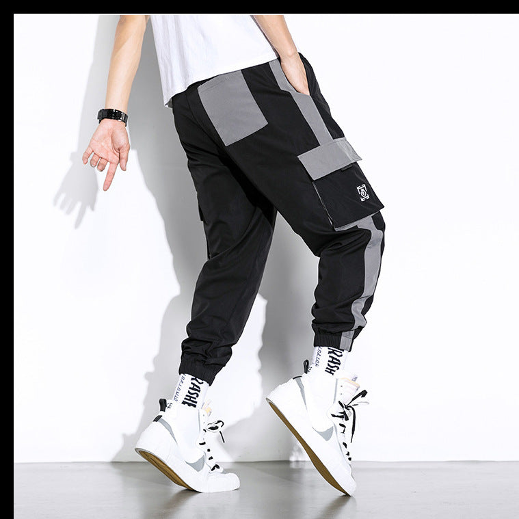 Loose Cropped Harem Pants Ankle-banded Versatile I Casual Pants