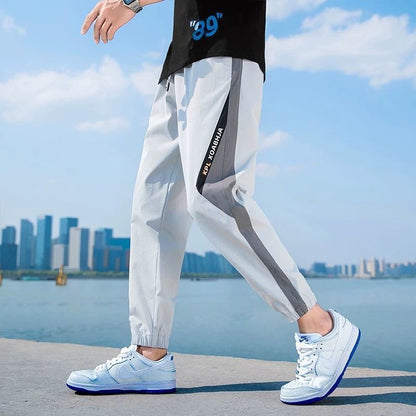 Loose Cropped Harem Pants Ankle-banded Versatile I Casual Pants
