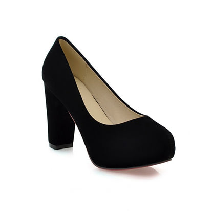 Women's shoes: sweet and versatile solid color