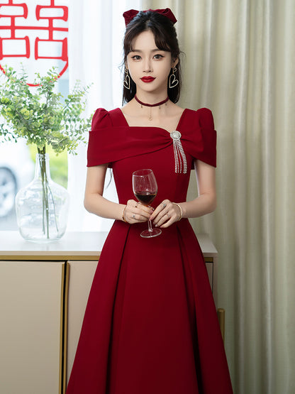 Engagement French Evening Dress Daily Style
