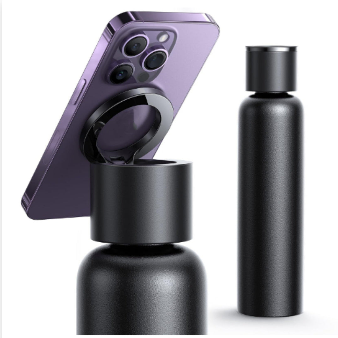 Outdoor Large Capacity Mobile Phone Magnetic Bracket Water Cup