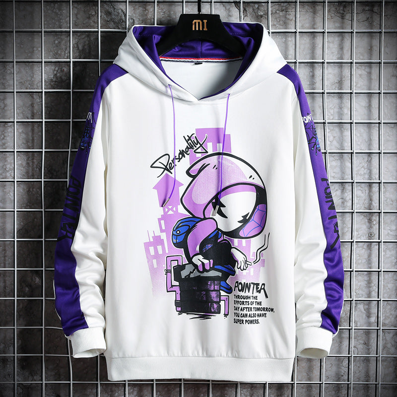 Sweatshirt Men's Hooded Loose Korean Student