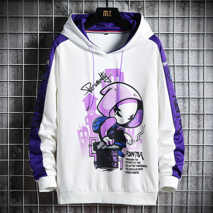 Sweatshirt Men's Hooded Loose Korean Student
