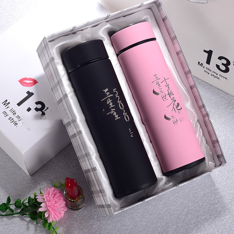 Creative Vacuum Stainless Steel Cup Portable