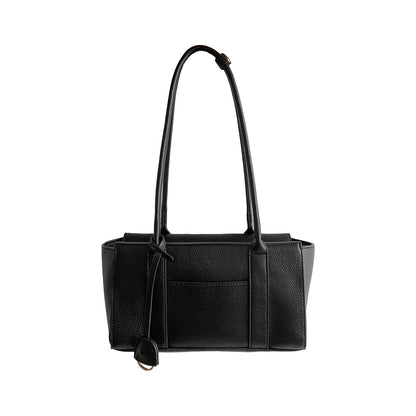 New Retro Large-capacity Underarm Bag Made From PU Leather