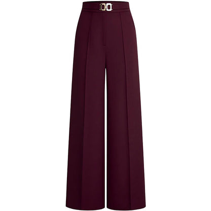 Summer High-Waisted Professional Slimming Drapey Versatile Trousers