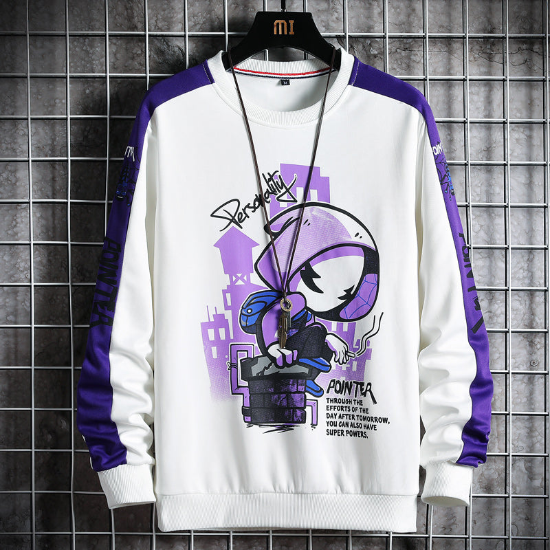 Sweatshirt Men's Hooded Loose Korean Student