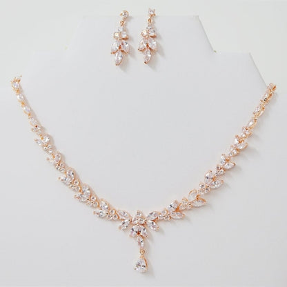 Wedding Dress Jewelry Set For Women Delicate And Shiny