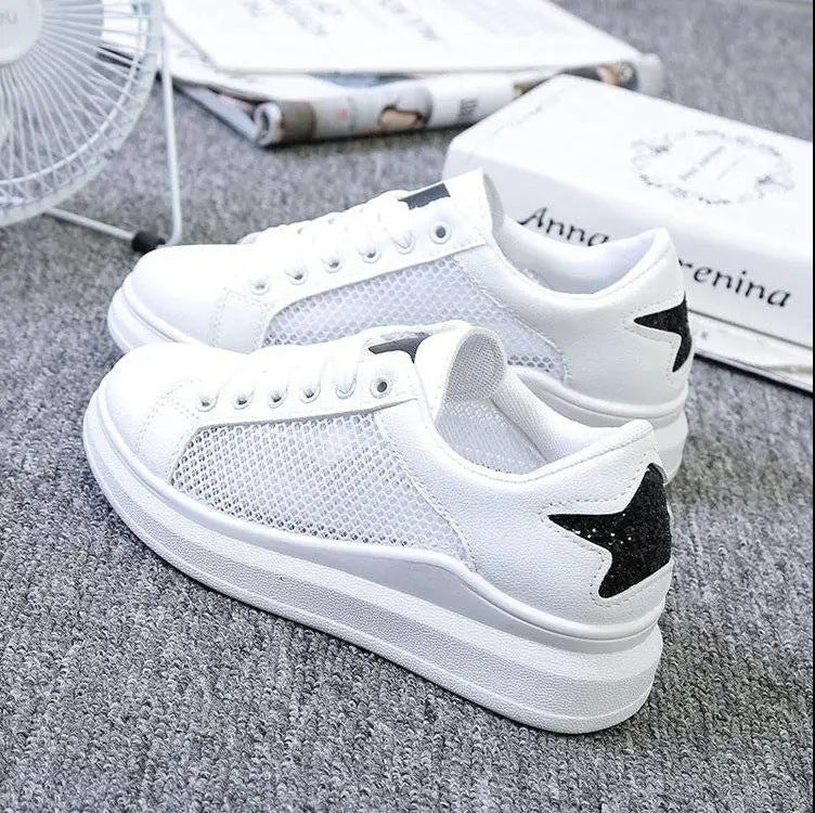 Women's Casual Mesh Surface Sports Single Shoes
