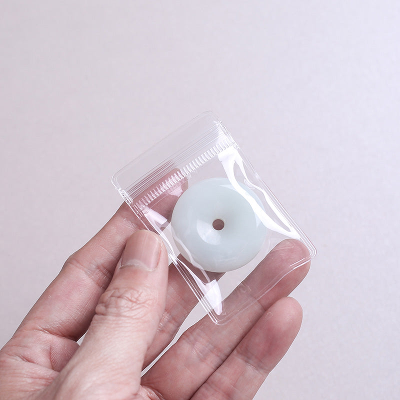 Clear Pvc Ziplock Jewelry Accessories Protective Anti-oxidation Storage Bag