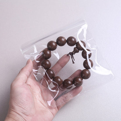 Clear Pvc Ziplock Jewelry Accessories Protective Anti-oxidation Storage Bag