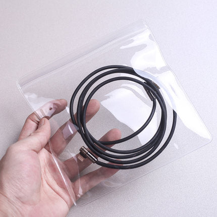 Clear Pvc Ziplock Jewelry Accessories Protective Anti-oxidation Storage Bag