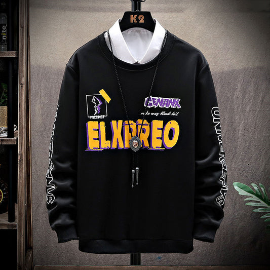 Sweatshirt Men's Hooded Loose Korean Student
