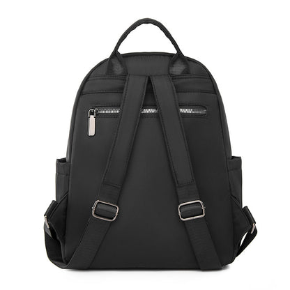 Casual Women's Nylon Backpack Simple Versatile Large Capacity