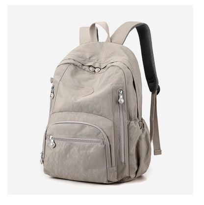 Waterproof Computer Bag Backpack Women's Multi-pocket Coverable Handle