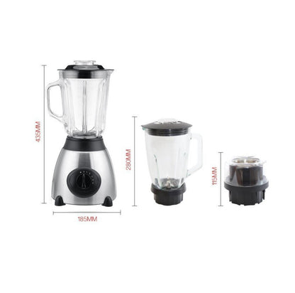 850W 1.5L Juicer Blender Fruit Grinder Smoothie Maker Food Processor Crusher UK