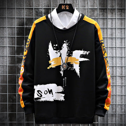 Sweatshirt Men's Hooded Loose Korean Student