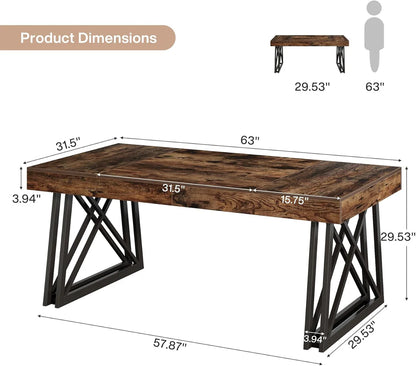 Vintage Executive Desk,Computer Desk,Office Desk Only Table