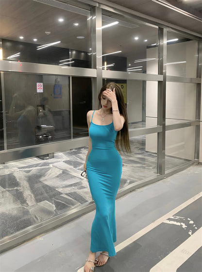 Sexy Spicy Girl With Hanging Strap Dress Girl