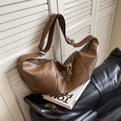 Retro Korean-style Crossbody Dumpling Bag