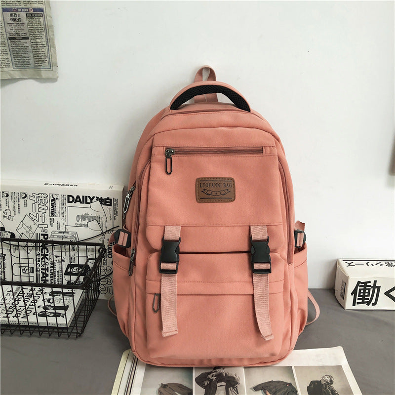 Korean Version Of Large-capacity Junior High School High College Students Shoulder Bag