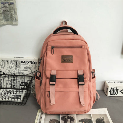 Korean Version Of Large-capacity Junior High School High College Students Shoulder Bag