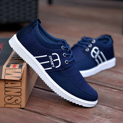 New autumn air shoes men's casual shoes sneakers slip Korean fashion shoes