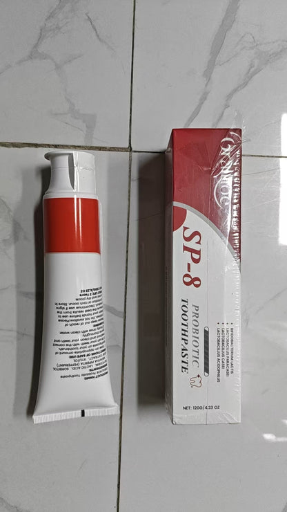 Only Supports Self Pickup With Waybill SP-8 Probiotic Toothpaste Deep Clean, Bright White Teeth & Long-Lasting Mint Freshness
