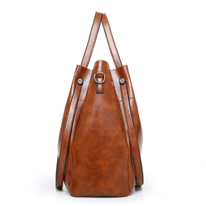 Womens New Retro Four-Piece Set Of Mother-and-Child Bags