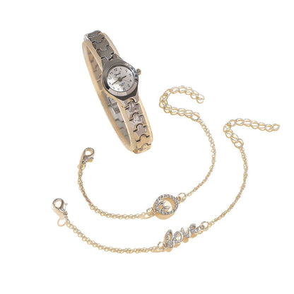 Fashionable Steel-band Bracelet Womens Watch For Ladies