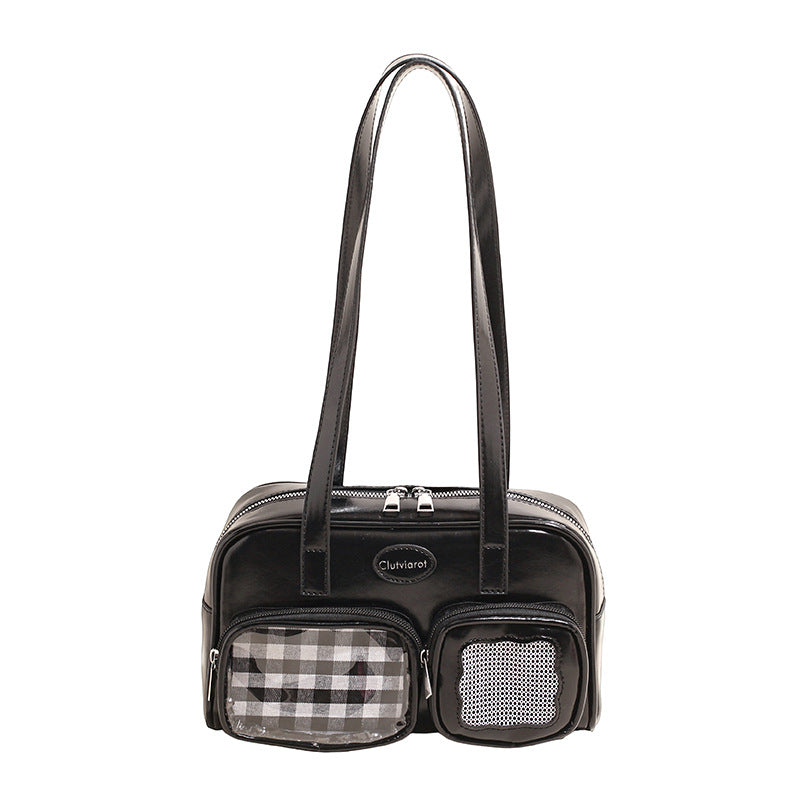 High-Capacity Versatile Korean-Style Ribbon Shoulder Bag For Women
