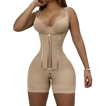 Mesh Body Shaping Jumpsuit For Women