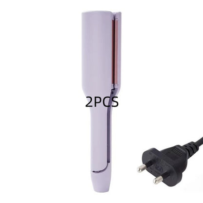Hair Curling Iron 32mm Deep Wave Hair Curler 4 Temperature Adjustable Fast Heating Crimping Iron Styler Wand For All Hair Style