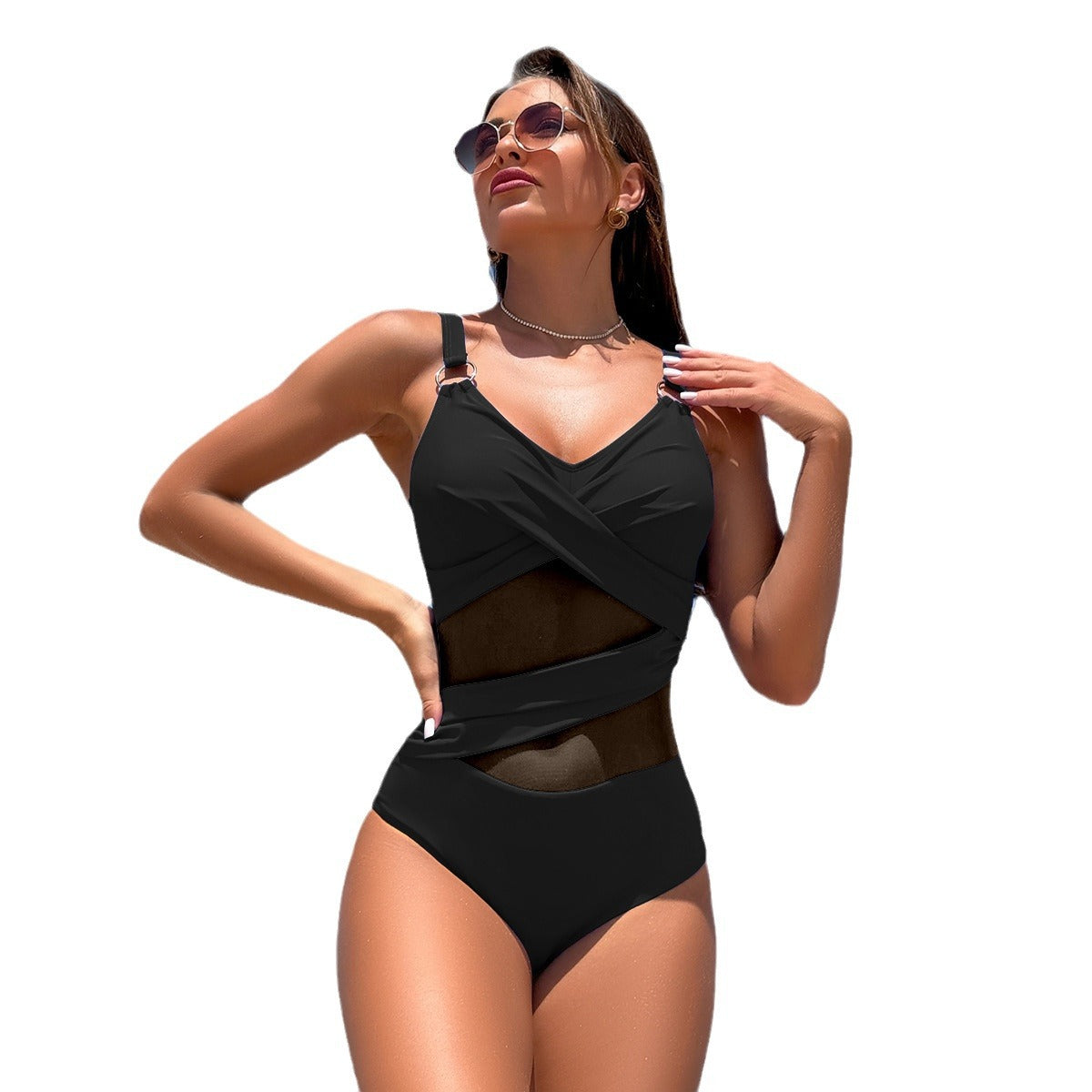 Women's Sports Quick-drying One-piece Swimsuit Bikini
