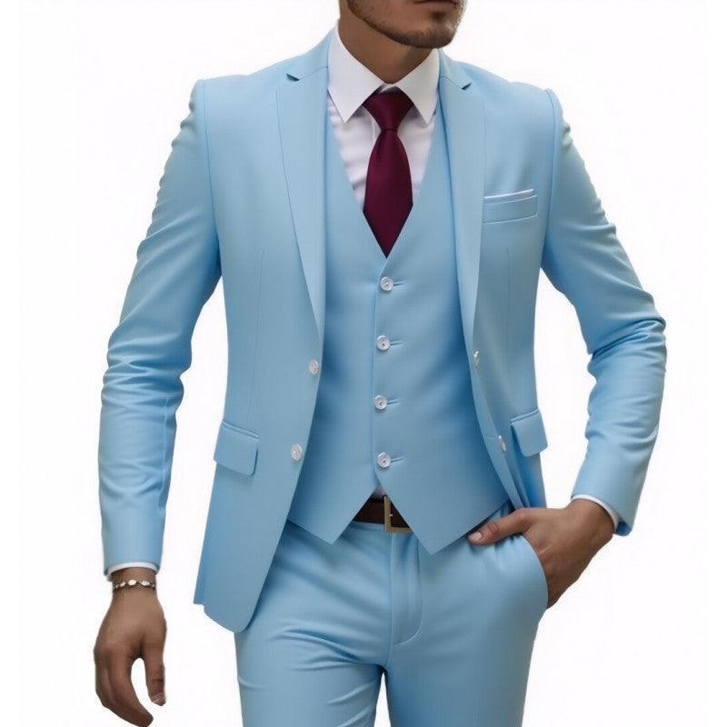 Three-piece Men's Wedding Best Man Suit
