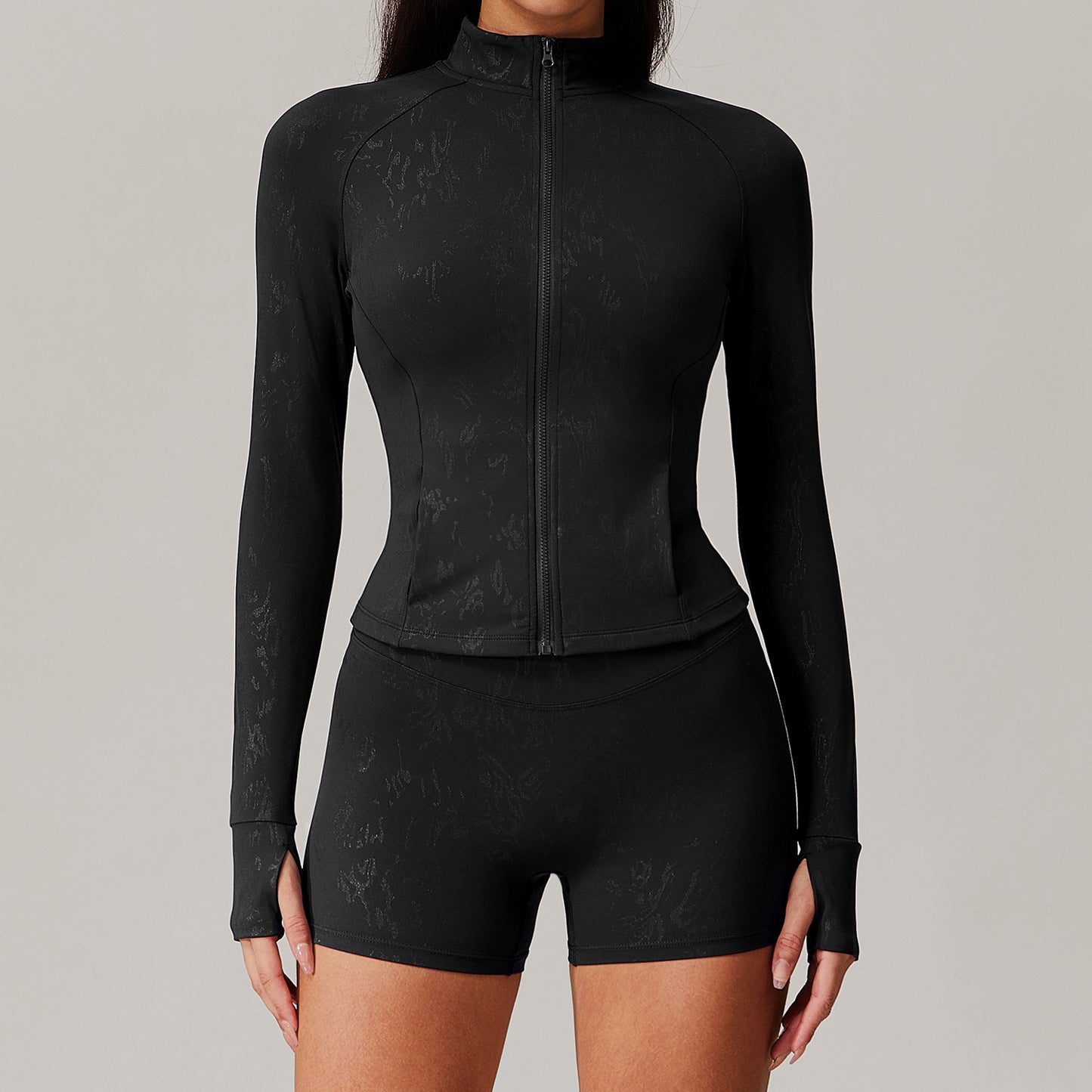 Breathable Nude Feel Training Fitness Yoga Wear Coat
