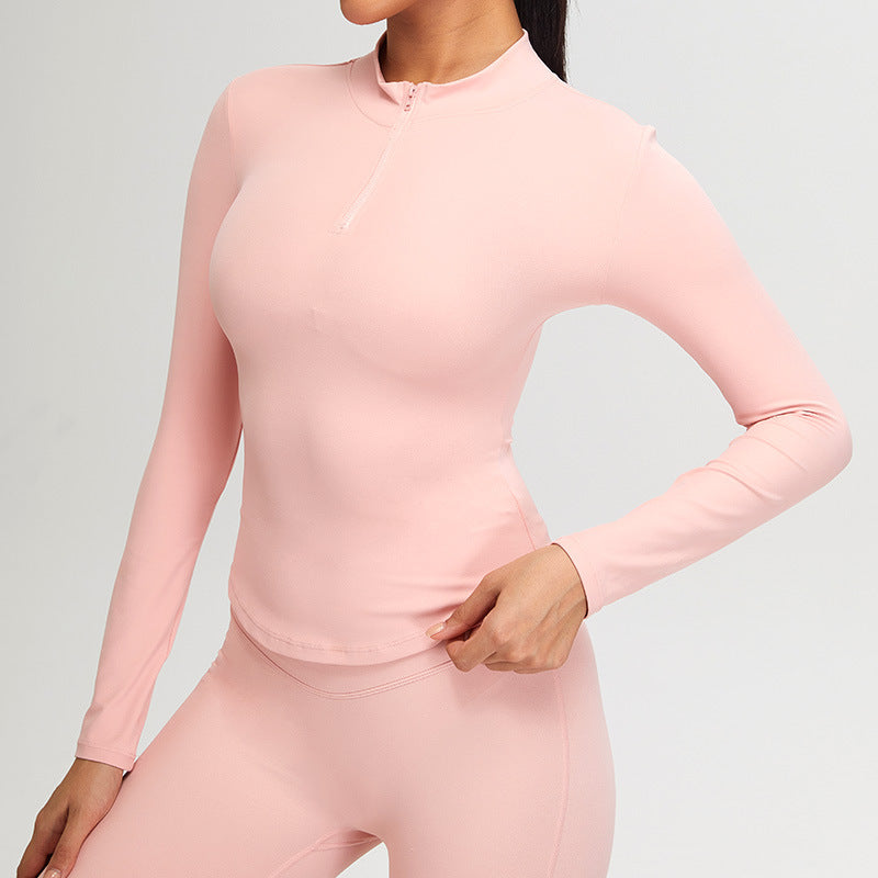 Women's Half Zipper Slim Fit Training Top