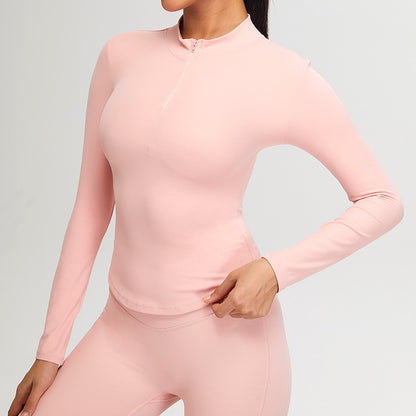 Women's Half Zipper Slim Fit Training Top