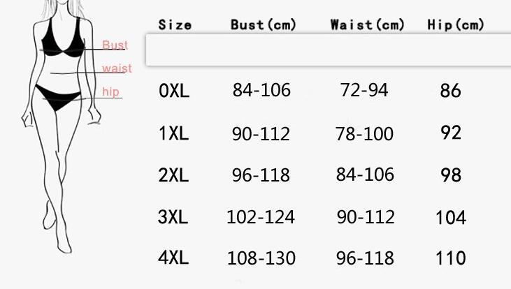 Women's Split Long Sleeve Large Size Printed Fashion Swimsuit