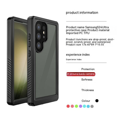 Plastic Waterproof Phone Case Outdoor Sports Drop-resistant Sealed Protective Cover