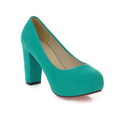 Women's shoes: sweet and versatile solid color