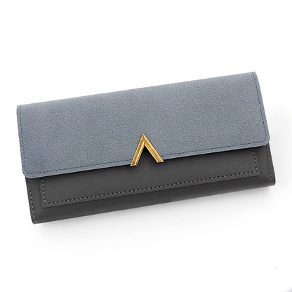 Fashionable Simple Long Wallet For Women