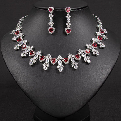 Fashionable Personalized And Creative Necklace And Earrings For Women