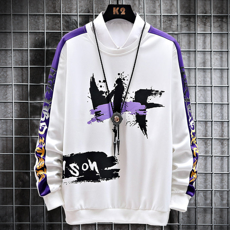 Sweatshirt Men's Hooded Loose Korean Student