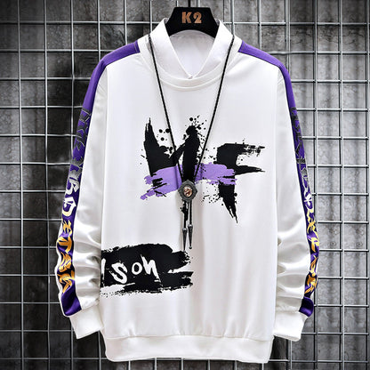 Sweatshirt Men's Hooded Loose Korean Student